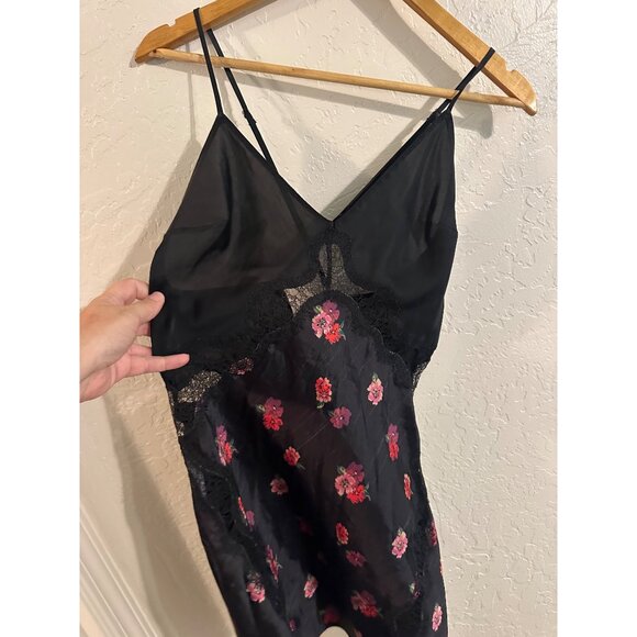 Victoria’s Secret Floral & Lace Vintage Slip Négligée - Picture 8 of 13